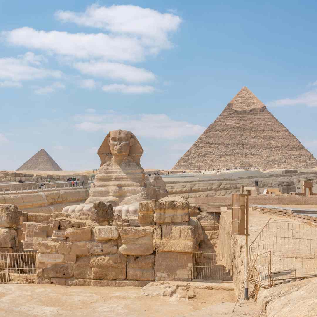pyramids in Egypt?